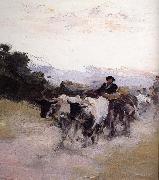 Nicolae Grigorescu, Ox Cart